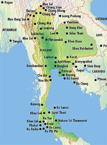 carte thailande 2